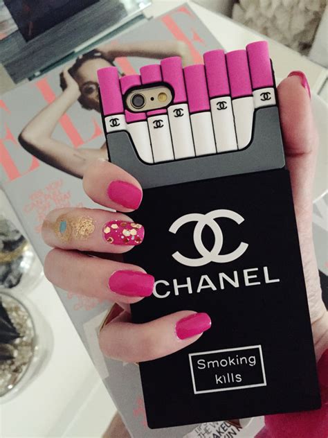 chanel smoking kills samsung case|Chanel ipad case.